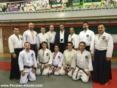 اساتید آیکیدو گیلان و شیهان آق ساقلو