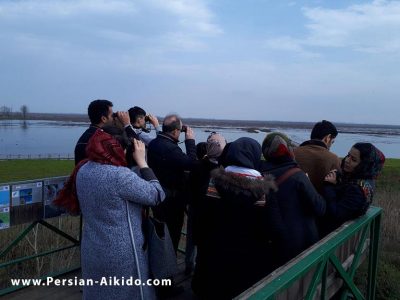 بازدید آیکیدو گیلان از مرکز آموزشی محیط زیستی تالاب انزلی