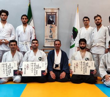 تیم گیلان آیکیدو در همایش کشوری ایران آیکیدو